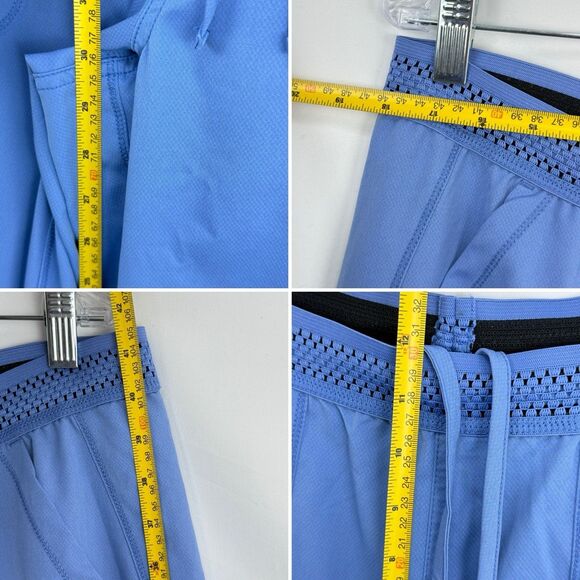 Dickies DK120 Men’s Scrub Pants Blue Elastic Waist Drawstring Size L Medical - Picture 12 of 16